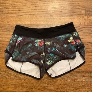 Lululemon speed shorts